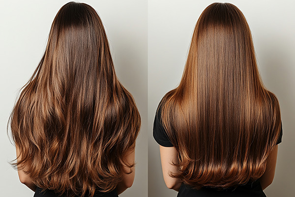 eskişehir gürkan bayraktar kuaför salonu fön çekimi keratin bakım uygulama 